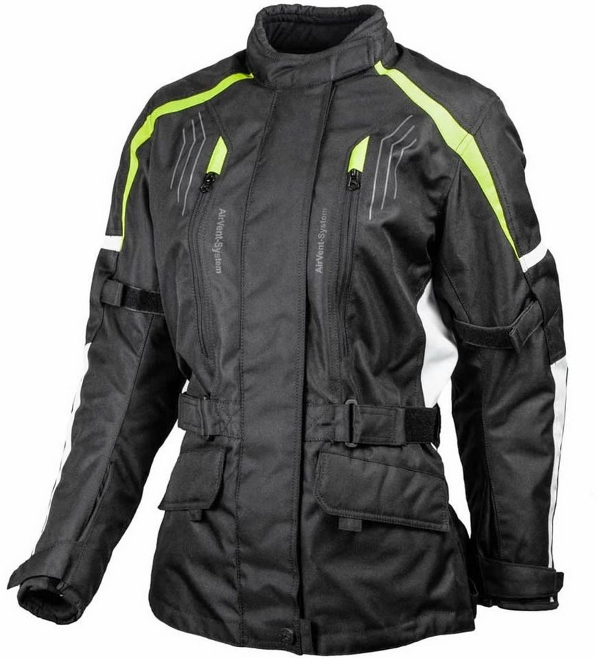 gms Motorradjacke GMS Dayton Damen Motorrad Textiljacke herausnehmbares Innenfutter,wasserdicht Bild 2