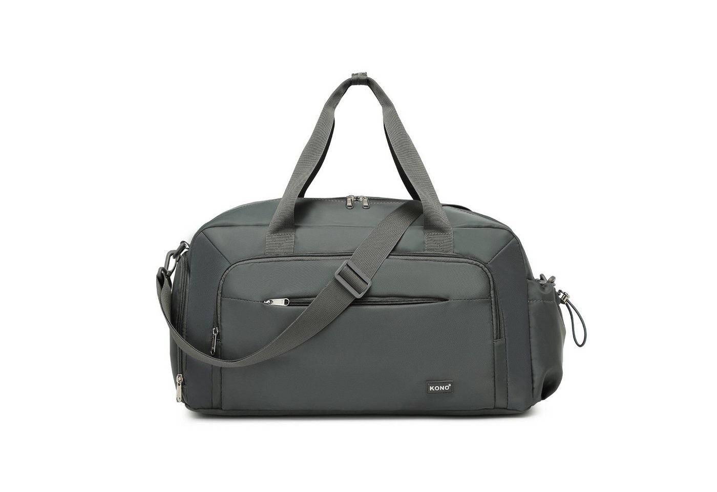 KONO Reisetasche Vielseitiges Reise Wochenendtaschen Set mit Schuhfach Kosmetiktasche