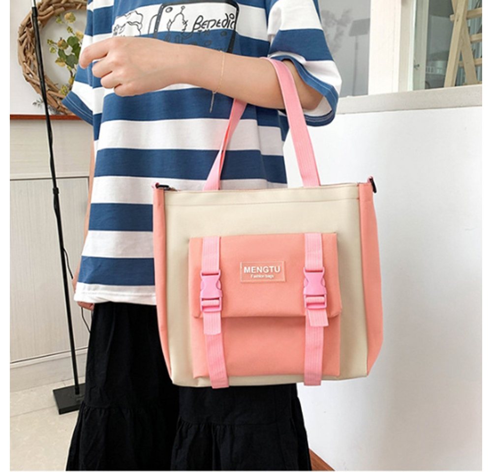 Zaewry Schulrucksack 5-teiliges Kawaii-Rucksack für Mädchen, Laptop-Tasche,Freizeitrucksack Bild 5