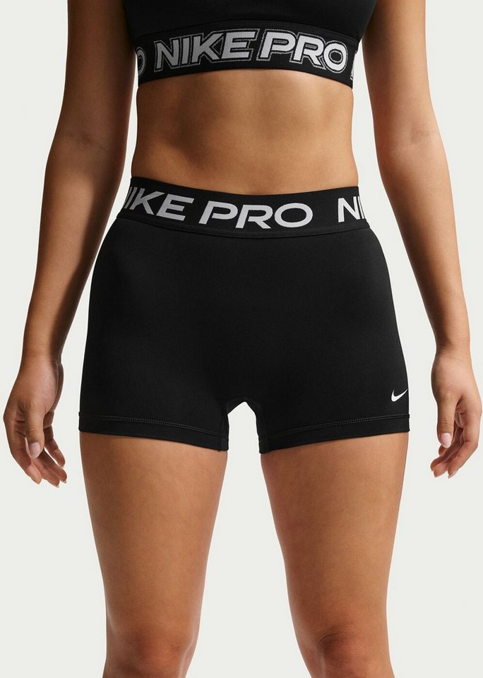 Nike Sporthose W NP DF 365 MR 3IN SHORT USM BLACK/WHITE Bild 2