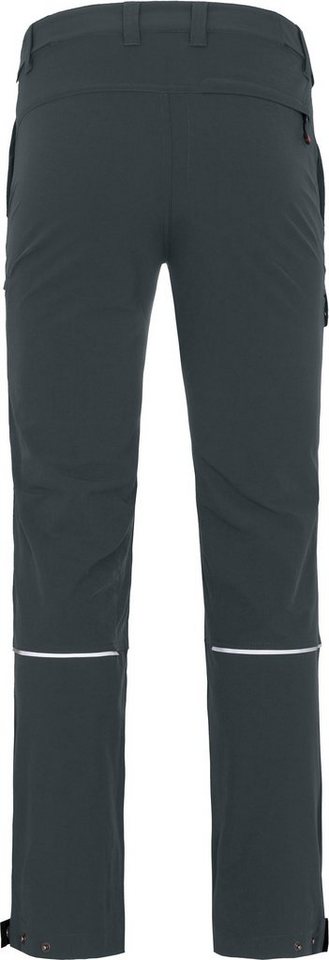 Bergson Outdoorhose BOGONG Herren Wanderhose, vielseitig, viele Taschen, Kurzgrößen, dunkel grau Bild 2