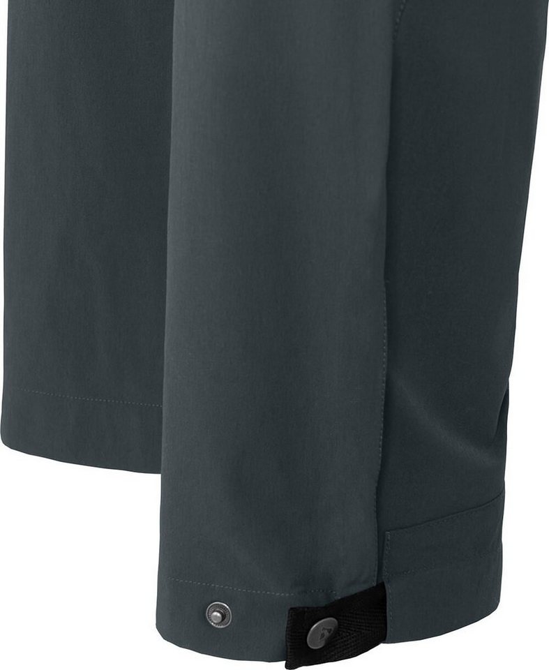 Bergson Outdoorhose BOGONG Herren Wanderhose, vielseitig, viele Taschen, Kurzgrößen, dunkel grau Bild 4