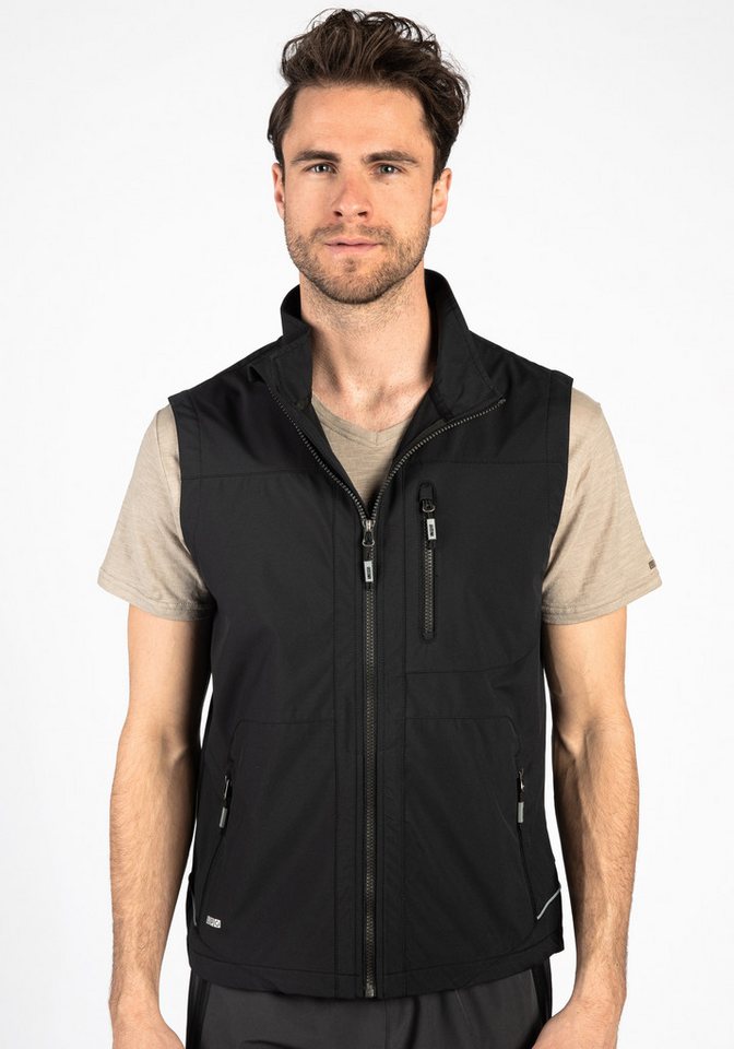 DEPROC Active Softshellweste NIGEL PEAK II VEST CS MEN Weste mit Stehkragen Bild 2
