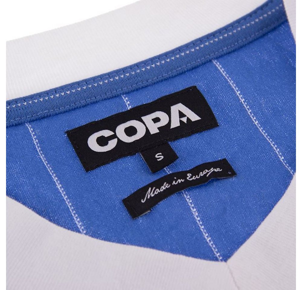 COPA Fußballtrikot Retro DDR 1985 Vereinsemblem Bestickt, feine Nadelstreifen Bild 5