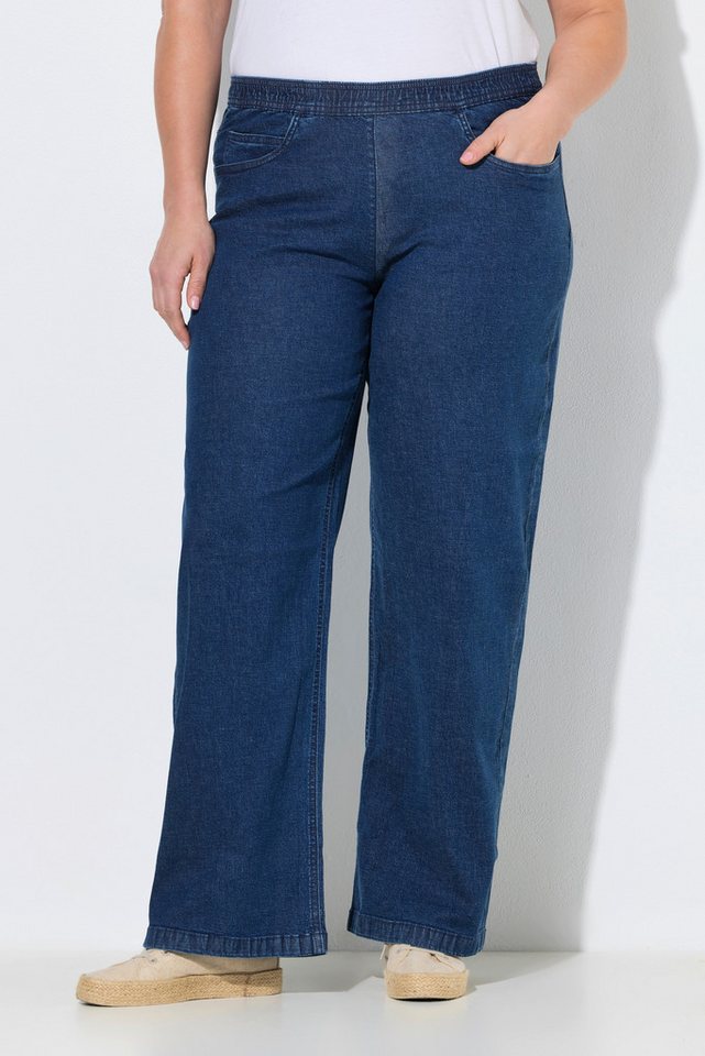 Ulla Popken Funktionshose Marlenejeans Mary weiter 5-Pocket-Schnitt Bild 5