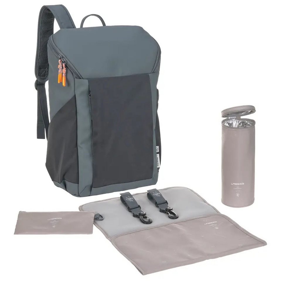 LÄSSIG Wickeltasche GRE Slender Up Backpack Reflective anthracite