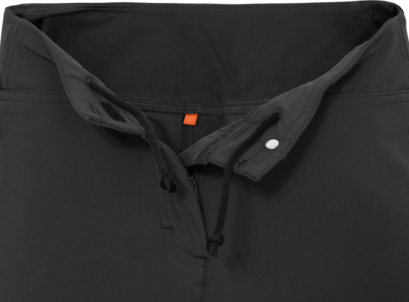 Bergson Outdoorhose AALBORG Vario 7/8 (slim) Damen 7/8 Wanderhose, recycelt, elastisch, sportlich, Normalgrößen, s