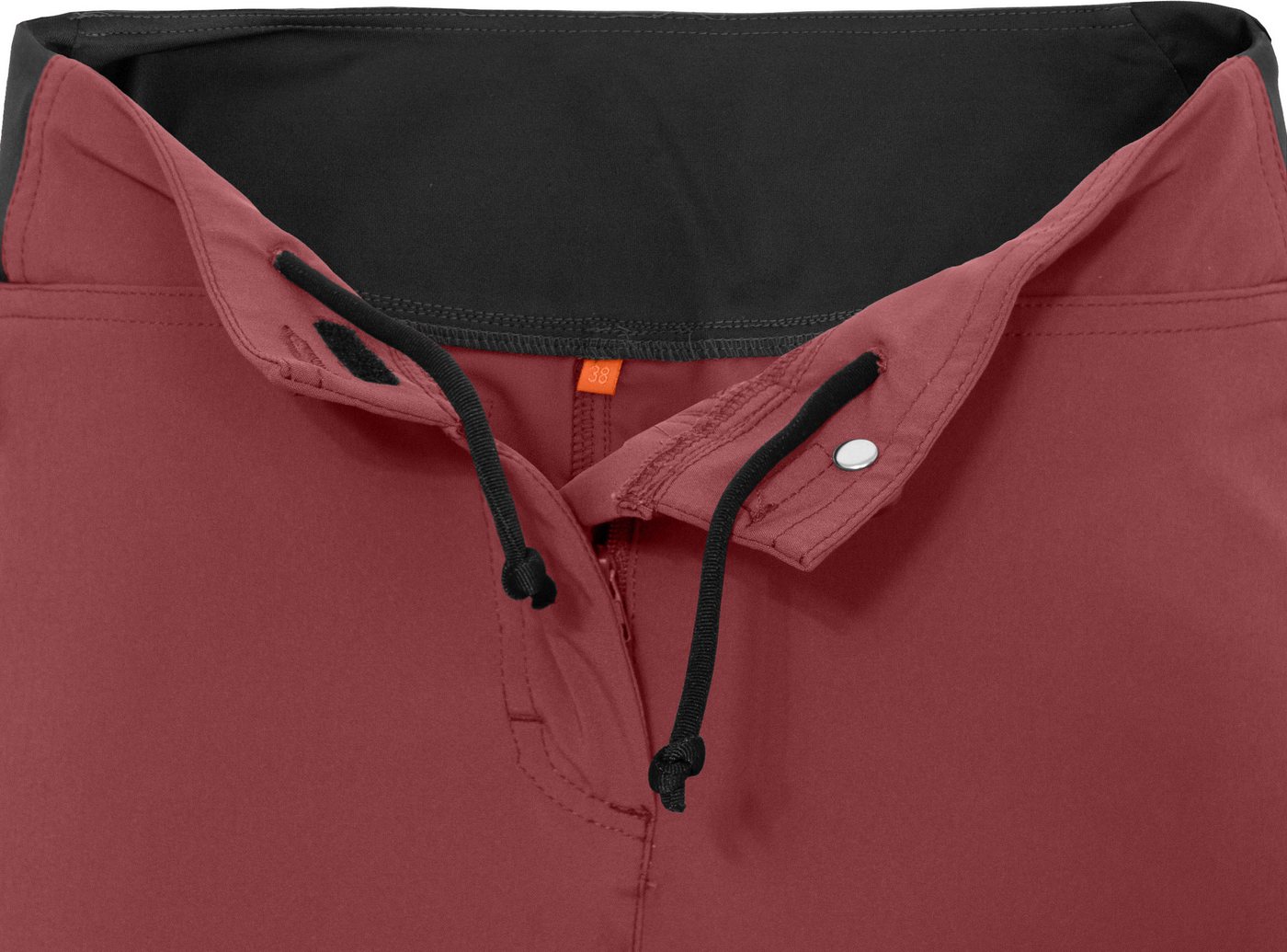 Bergson Outdoorhose AALBORG Vario 7/8 (slim) Damen 7/8 Wanderhose, recycelt, elastisch, sportlich, Normalgrößen, r