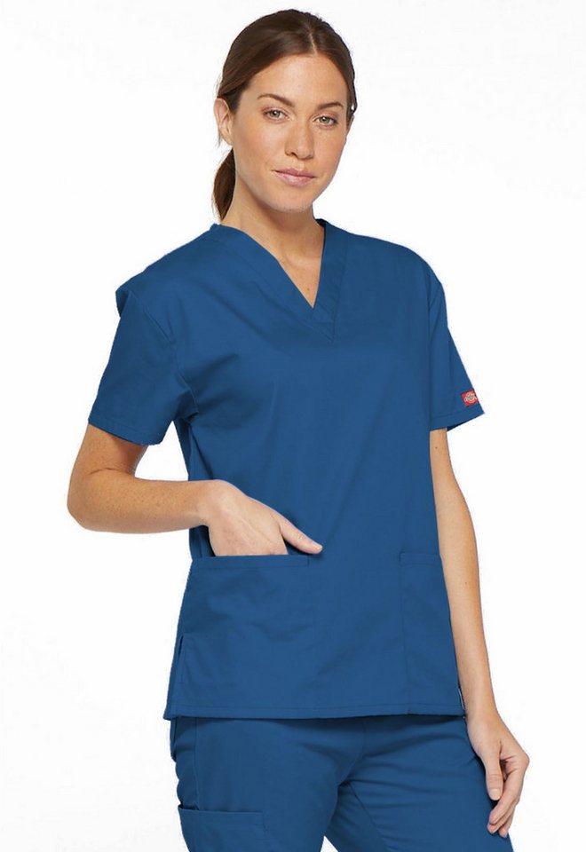 Dickies Funktionsbluse Unisex EDS Schlupfhemd V-Neck, Every Day Scrubs Kasack mit 2 aufgesetzten Taschen Bild 5