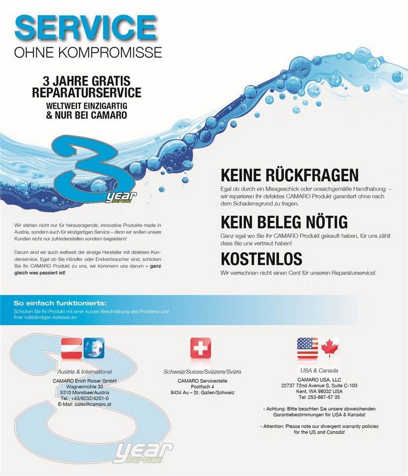 Camaro Neoprenanzug CAMARO Juniors Flex Overall REVO 3/2mm Fullsuit Kinder Neoprenanzug Bild 5