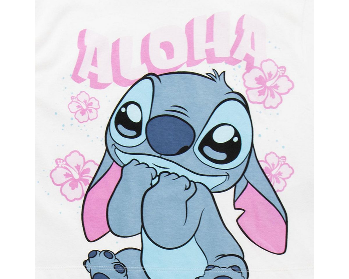 Lilo & Stitch Trainingsanzug - Kinder Set 2 Teilig French Terry Baumwolle Freizeit Outfit (2-tlg)