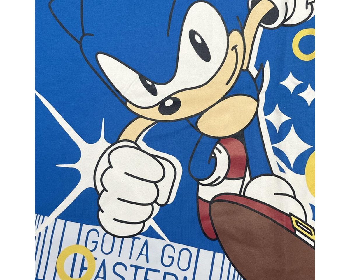Sonic The Hedgehog Trainingsanzug - Set 2 Teilig French Terry Set Baumwolle Freizeit Outfit (2-tlg) Bild 2