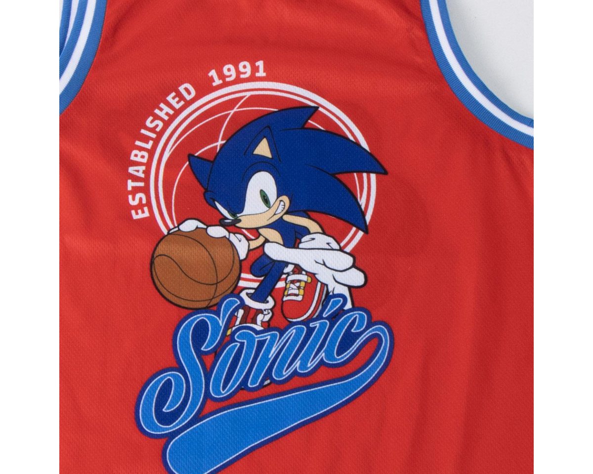 Sonic The Hedgehog Trainingsanzug - Kinder 2 Teilig Sportbekleidung Schule Freizeit (2-tlg)