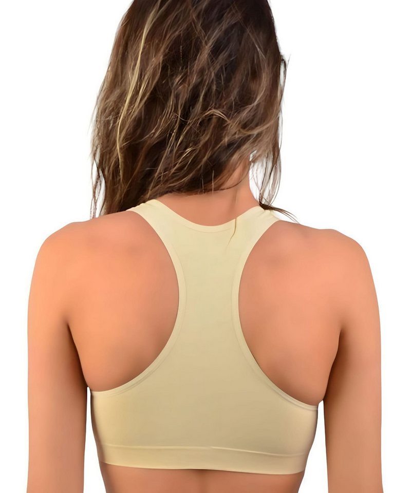 Elite Life Sport-Bustier 2 Stück Damen Sport BH nahtlos Bustier Seamless BH nahtlos Bild 2