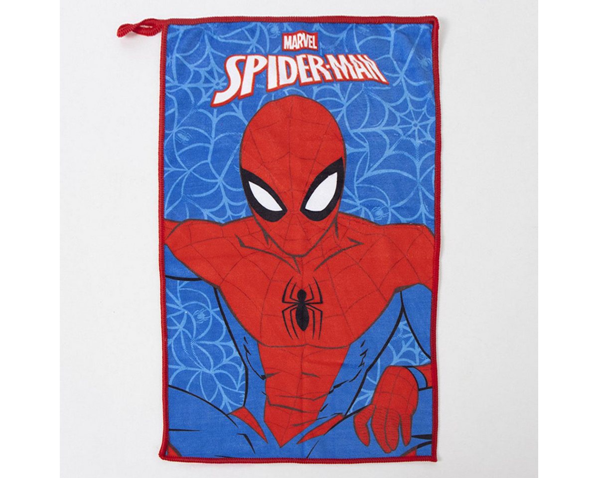 Spiderman Kulturbeutel - Kinder Waschset Haarbürste Handtuch Travel Zubehör (3-tlg) Bild 5
