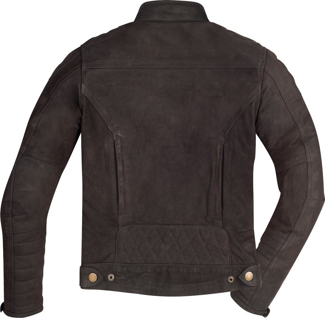 Merlin Motorradjacke Mia Damen Motorrad Lederjacke herausnehmbares Innenfutter