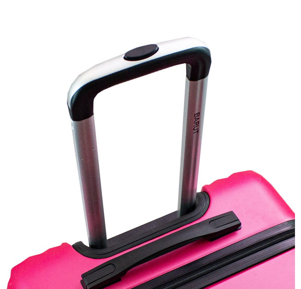 Barut Handgepäckkoffer Barut Reisekoffer M Modell General Pink, 4 Rollen