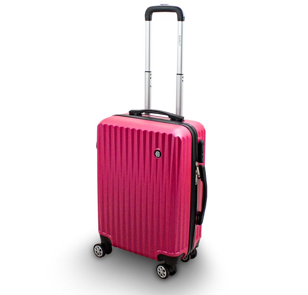 Barut Handgepäckkoffer Barut Reisekoffer M Modell General Pink, 4 Rollen Bild 4