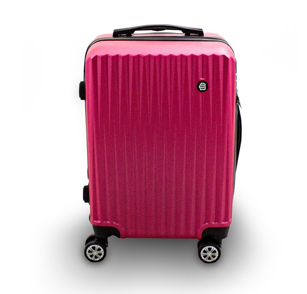 Barut Handgepäckkoffer Barut Reisekoffer M Modell General Pink, 4 Rollen Bild 5