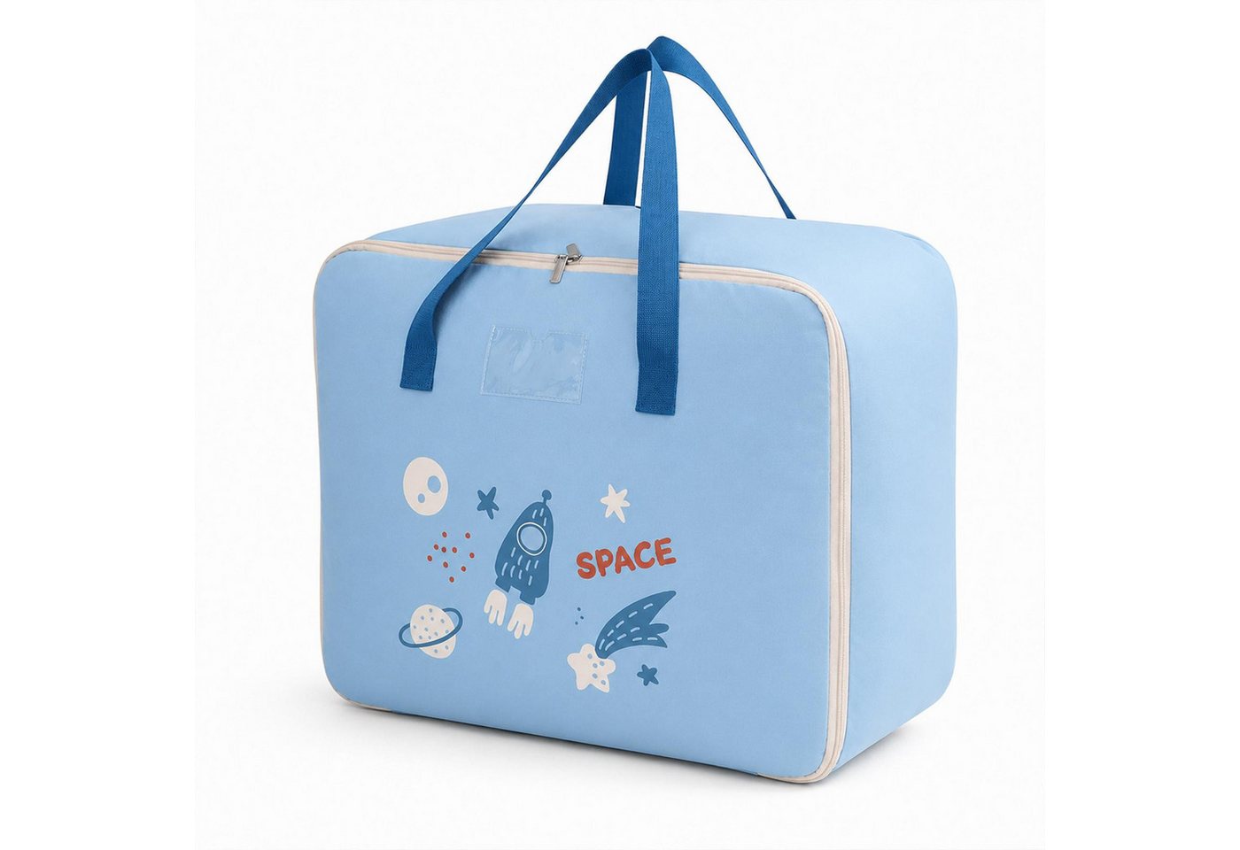 VERCO Reisetasche Kinder Gepäcktasche faltbar für Klassenfahrt (1-tlg), Faltbare Aufbewahrungstasche Kinderzimmer Camping Urlaub Bild 4