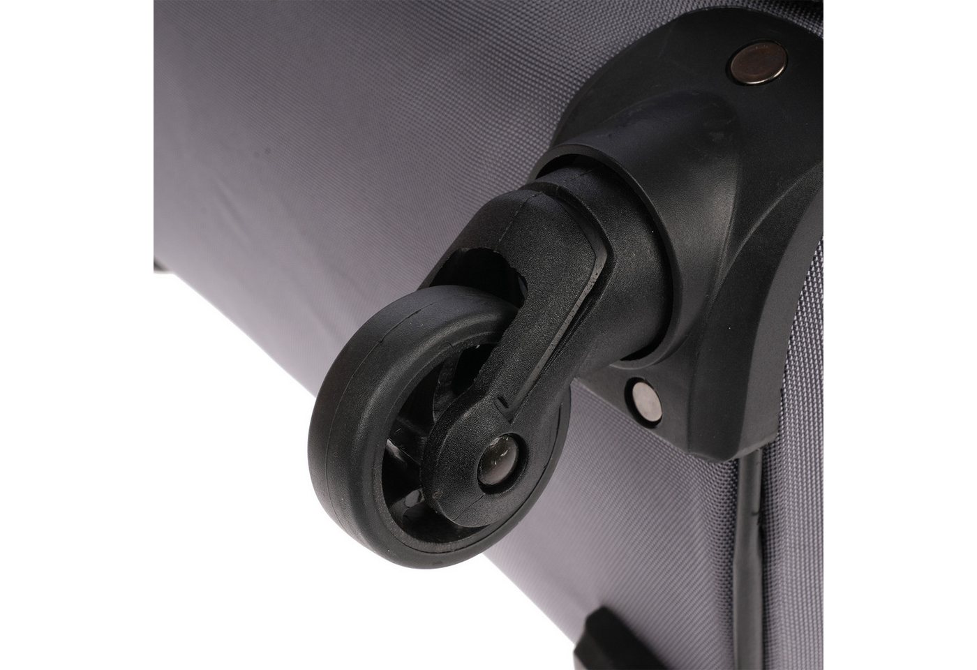 Weissmantel Kofferset 3er Koffer Set Stoffkoffer Set mit 4x Organizer, Weichschale 4 Rollen, (Als Zusatz sind 4 Organizer Tasche enthalten, damit Sie Ihre Kleidung perfekt im Koffer verstauen können., Mit eine Dehnfuge erhöht Volumen des Koffers um ca. 10), Softshell Koffer Set - Kofferset 3 Teilig Weichschale Bild 3