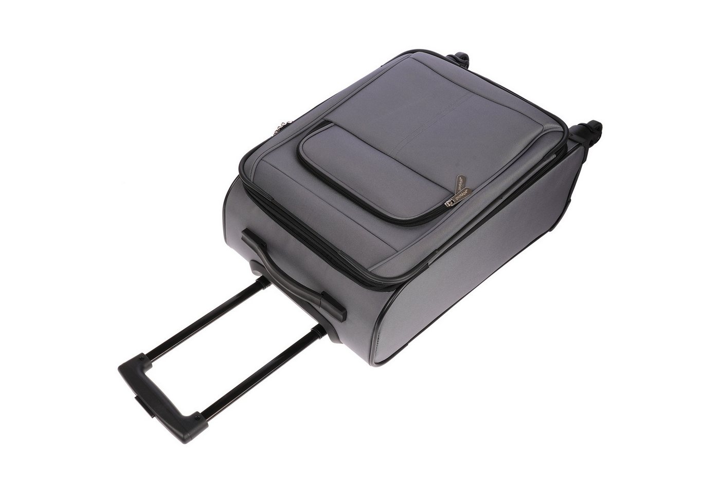 Weissmantel Kofferset 3er Koffer Set Stoffkoffer Set mit 4x Organizer, Weichschale 4 Rollen, (Als Zusatz sind 4 Organizer Tasche enthalten, damit Sie Ihre Kleidung perfekt im Koffer verstauen können., Mit eine Dehnfuge erhöht Volumen des Koffers um ca. 10), Softshell Koffer Set - Kofferset 3 Teilig Weichschale Bild 5