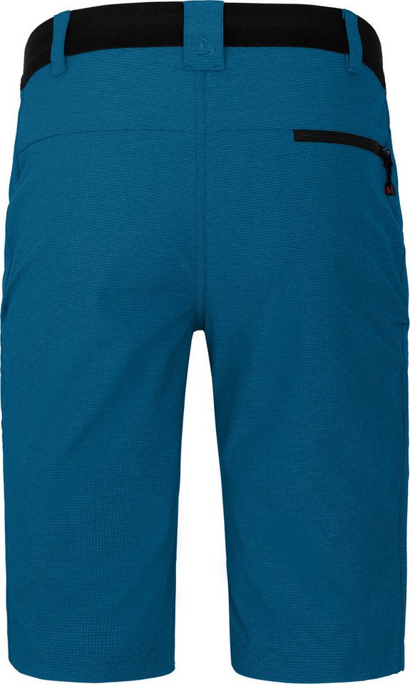 Bergson Outdoorhose LEBIKO Bermuda Herren Wandershorts, robust, elastisch, Normalgrößen, Saphir blau Bild 2