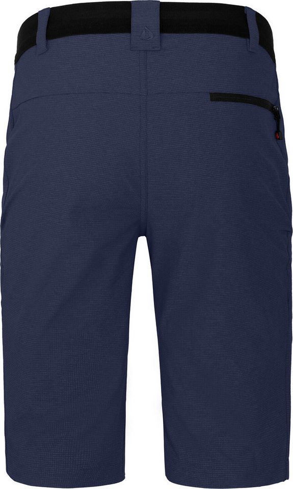 Bergson Outdoorhose LEBIKO Bermuda Herren Wandershorts, robust, elastisch, Normalgrößen, peacoat blau