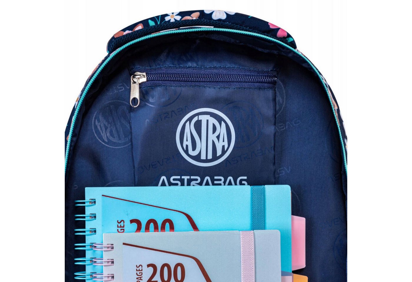 Starpak Schulrucksack Astrabag Schulrucksack für Jungen – Pixel Design, Ergo Back