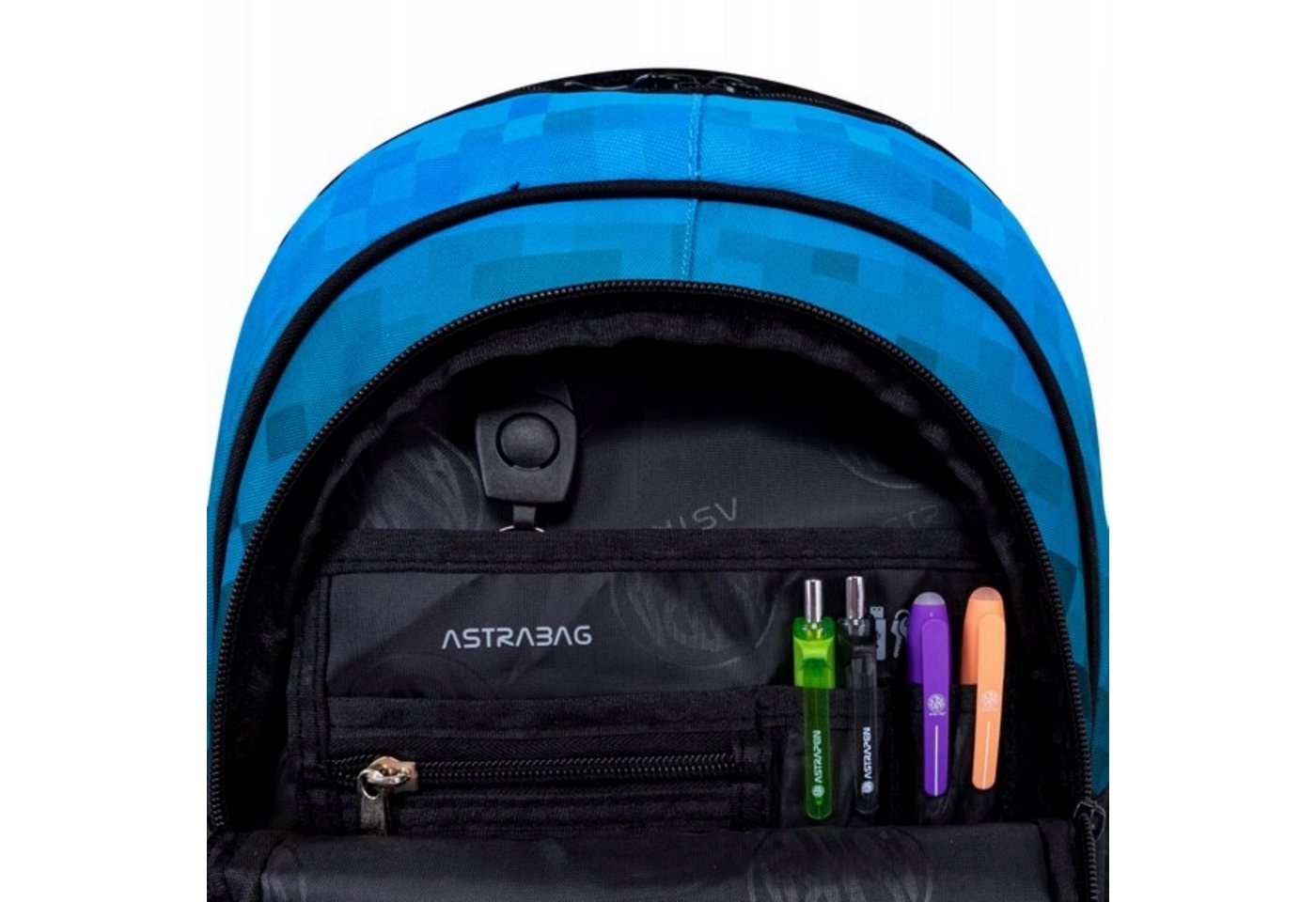 Starpak Schulrucksack Astrabag Schulrucksack für Jungen – Pixel Design, Ergo Back Bild 5