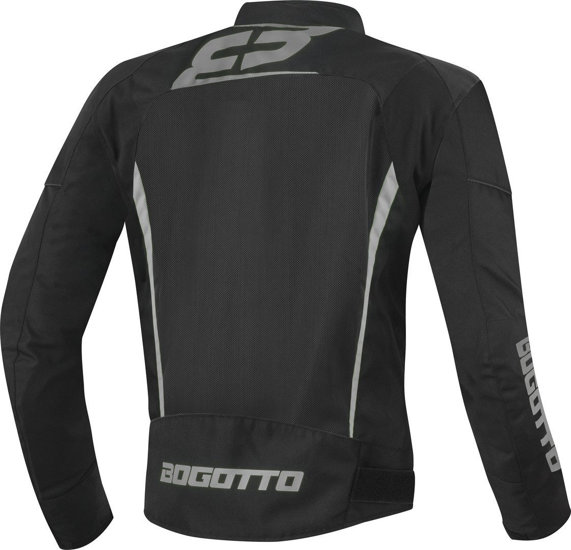 Bogotto Motorradjacke Blaze-Air Motorrad Textiljacke Wasserdicht protektoren reflektierende weitenverstellbar reißverschl Bild 2