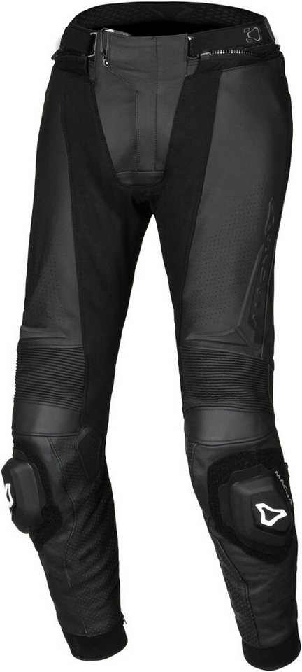 Macna Motorradhose Vario Damen Motorrad Lederhose Knieprotektoren enthalten