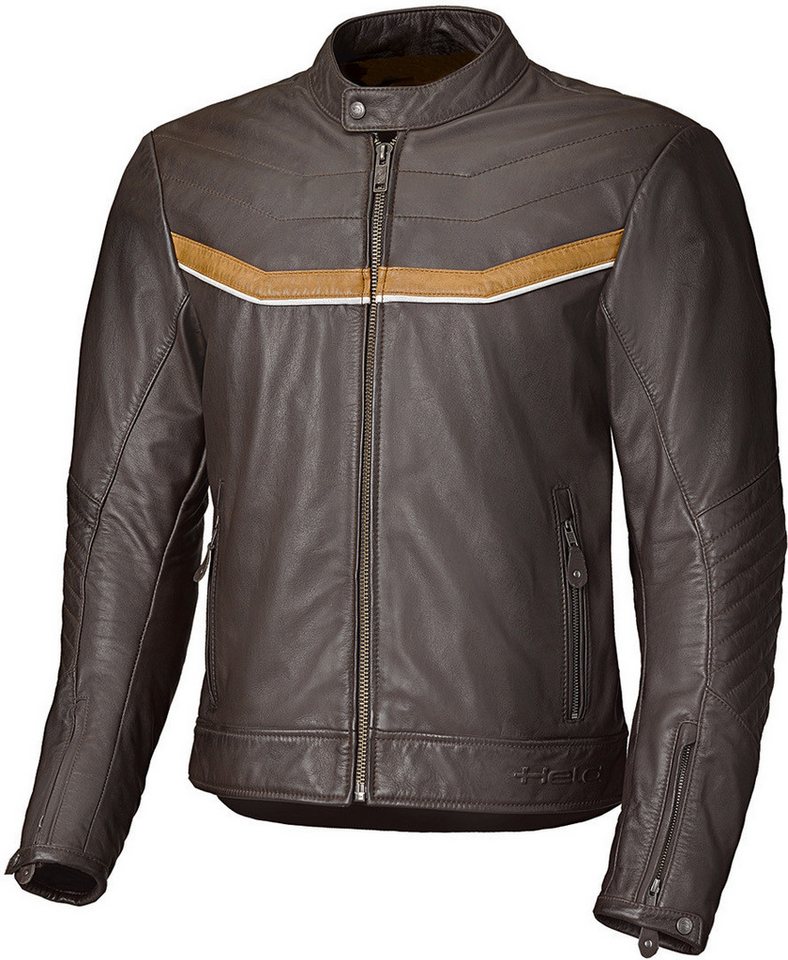 Held Biker Fashion Motorradjacke Heyden Motorrad Lederjacke Wasserdicht reißverschluss