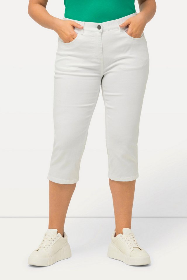 Ulla Popken Funktionshose Capri Jeans Sarah schmale 5-Pocket-Form Bild 4