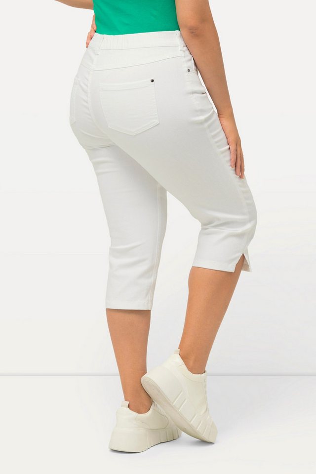 Ulla Popken Funktionshose Capri Jeans Sarah schmale 5-Pocket-Form Bild 5