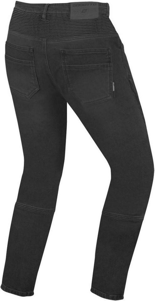 Bogotto Motorradhose Streton Motorrad Jeans Knieprotektoren enthalten Bild 2