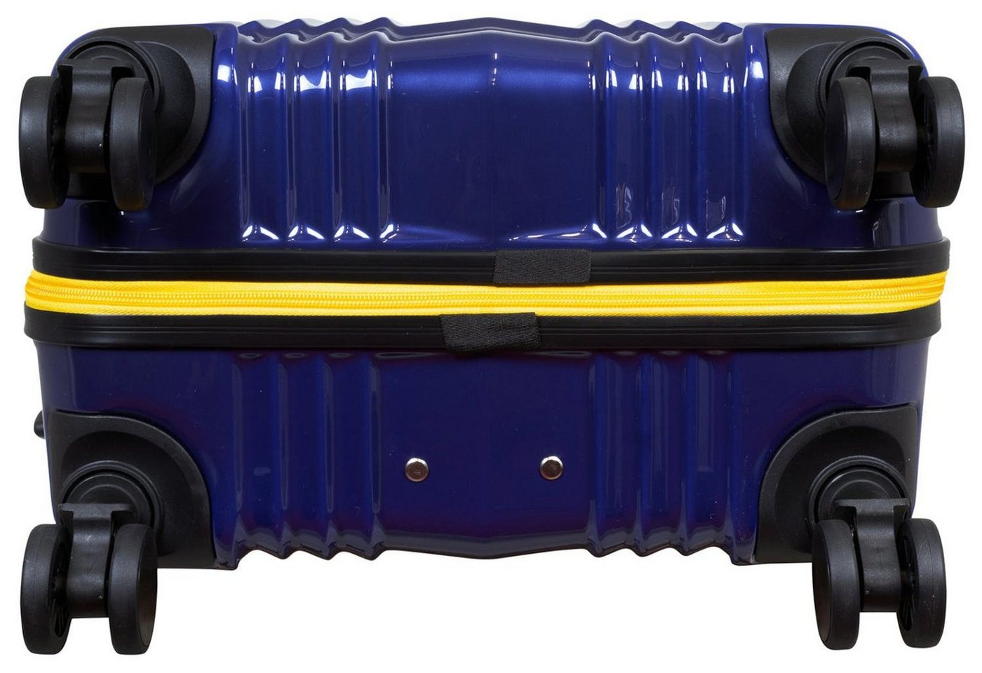 Warenhandel König Trolley Haimar, 4 Rollen, aufrecht rollbar, Hartschale, mit farbig abgesetztem Reißverschluss Bild 2