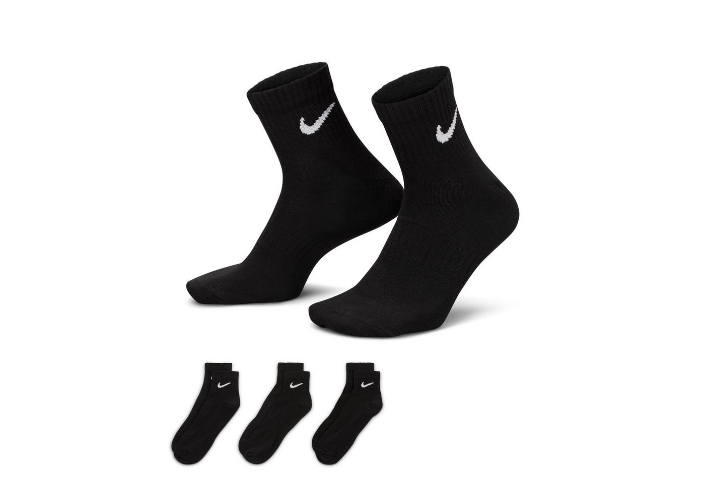 Nike Kurzsocken Lightweight Ankle 3P (3er-Pack) Bild 4