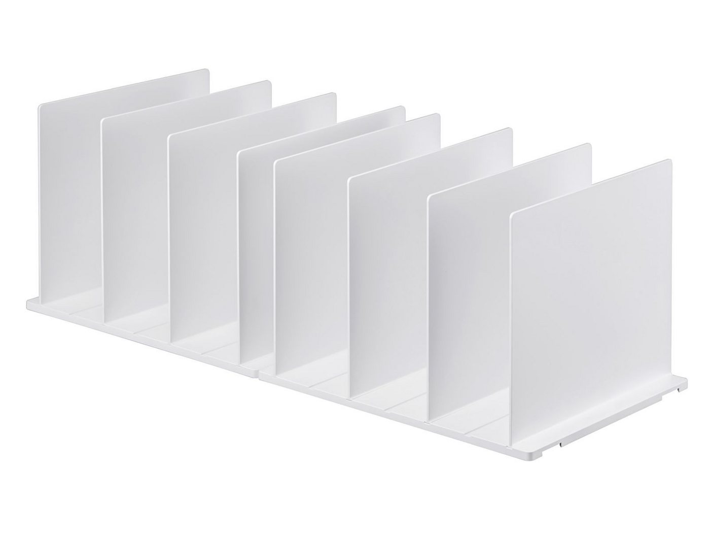 Yamazaki Taschenorganizer Smart Taschen-Aufbewahrung Organizer für Kleiderschrank 31x21x24cm (2-tlg., 2er Pack), verstellbare Trennwände zur Organisation im Schrank
