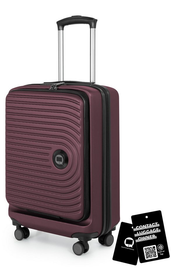 Hauptstadtkoffer Handgepäckkoffer Mitte, 4 Rollen, Handgepäck Toploader, Laptop-Fach, TSA