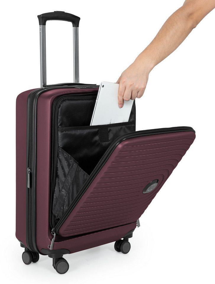 Hauptstadtkoffer Handgepäckkoffer Mitte, 4 Rollen, Handgepäck Toploader, Laptop-Fach, TSA Bild 5