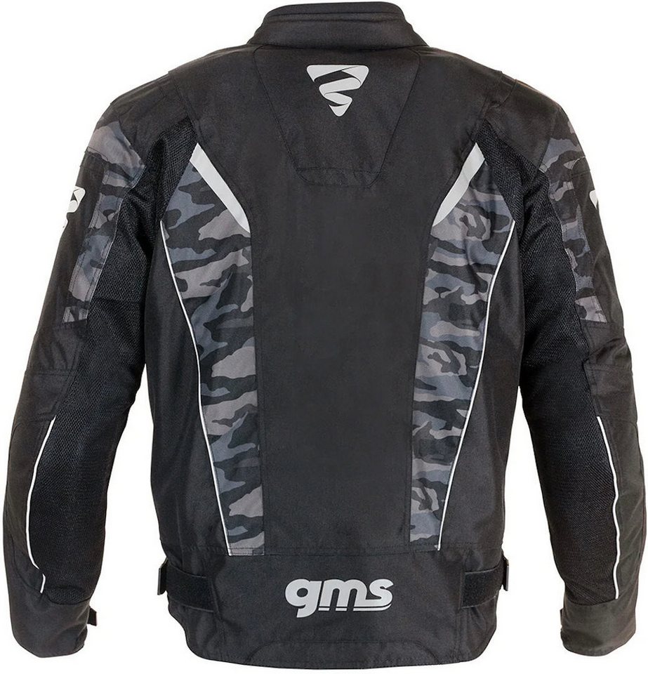 gms Motorradjacke GMS Meshblouson Ventura Motorrad Textiljacke herausnehmbares Innenfutter,herausnehmbare Membrane,wasserdicht Bild 2