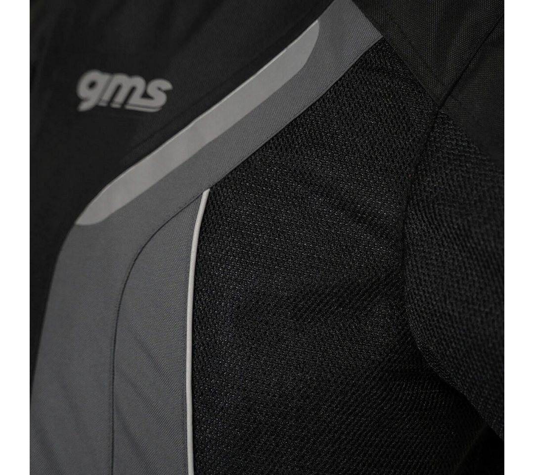 gms Motorradjacke GMS Meshblouson Ventura Motorrad Textiljacke herausnehmbares Innenfutter,herausnehmbare Membrane,wasserdicht Bild 3
