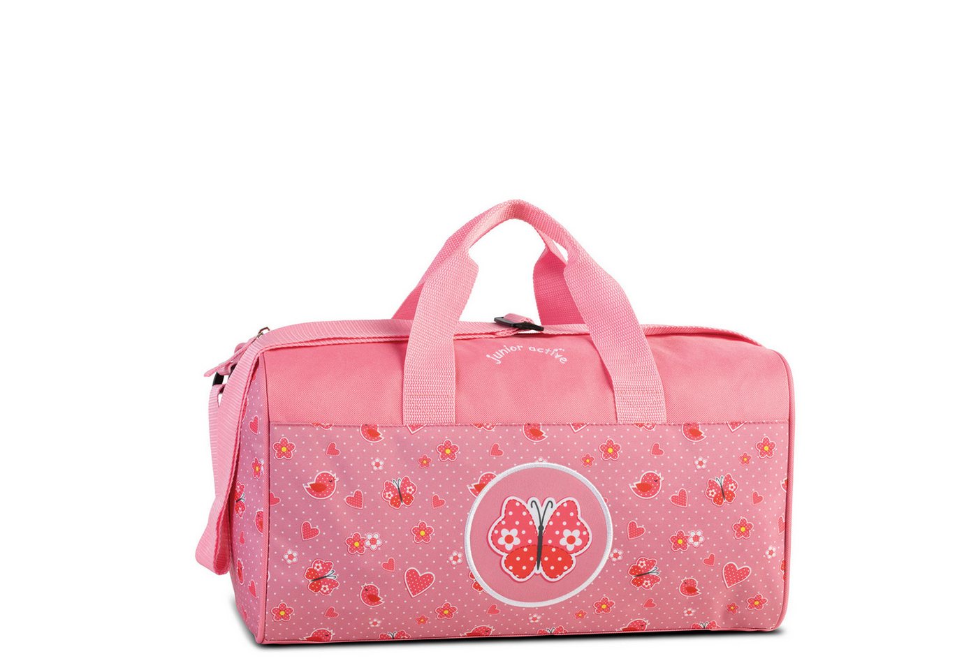 Antonio Reisetasche Fabrizio Kindersporttasche Glühwürmchen junior active Rosa