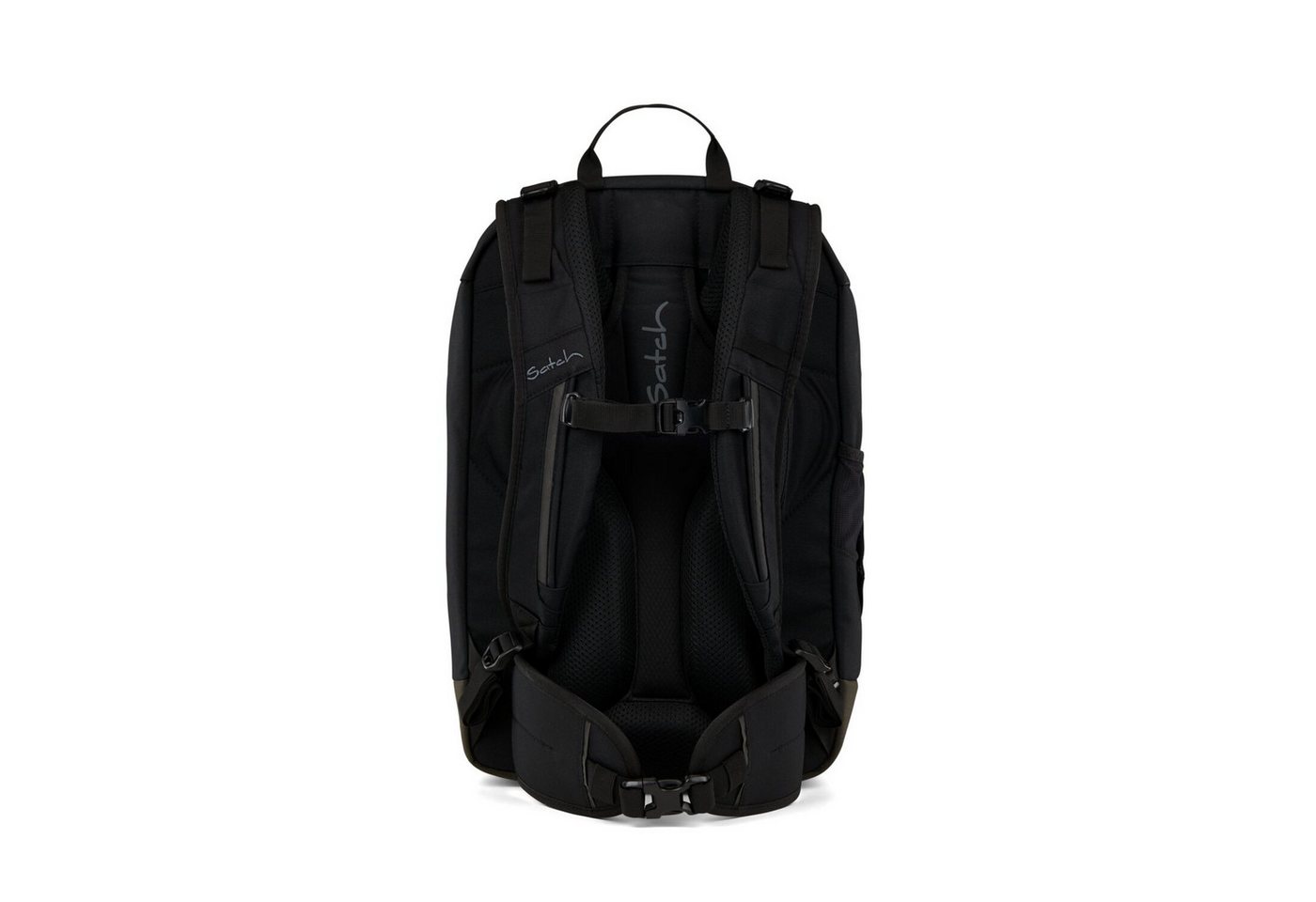 Satch Schulranzen Schulrucksack AIR Blackjack (1 Stück), Schulranzen, ergonomisch, Laptop-Fach, Your-Size-System