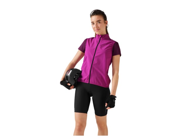 CRIVIT Damen Funktionsweste Fahrrad (Rose, S(36/38))