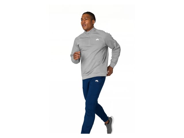 CRIVIT Herren-Thermo-Sweatpullover (Grau, XL (56/58))