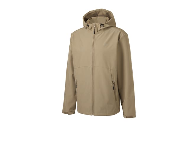 CRIVIT Herren Softshelljacke Outdoor (Grün, XL (56/58))