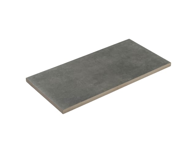 DIEPHAUS Terrassenplatte CERAMIA DELTA (80/40/3 cm, Basalt)