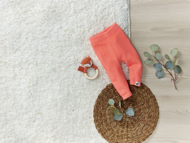 LUPILU® Baby Strickhose (Coral, 62/68)